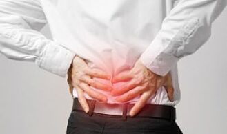 Οστεοχόνδρωση της σπονδυλικής στήλης σε έναν άνδρα